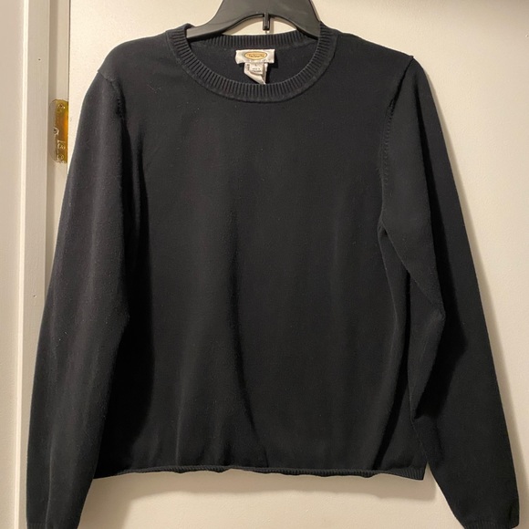 ⚫️ Talbots knit sweater large - Picture 2 of 3